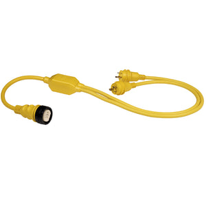 Marinco RY504-2-30 50A Female to 2-30A Male Reverse "Y" Cable [RY504-2-30] - BuoyMart.com  Shore Power Marinco