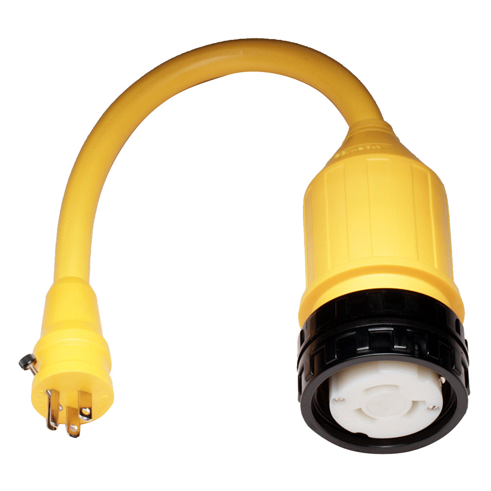 Marinco 115A Pigtail Adapter - 50A Female to 15A Male [115A] - BuoyMart.com  Shore Power Marinco