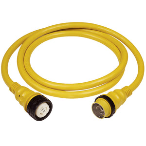 Marinco 50A 125V Shore Power Cable - 50' - Yellow [6153SPP] - BuoyMart.com  Shore Power Marinco