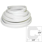 TACO Flexible Vinyl Trim - 3/8" Opening x "W x 25'L - White [V30-1312W25-1] - BuoyMart.com  Accessories TACO Marine