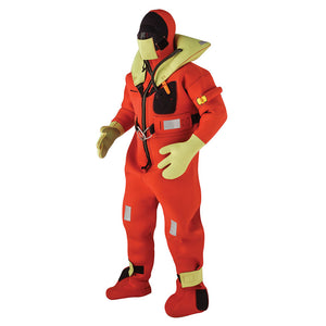 Kent Commerical Immersion Suit - USCG/SOLAS Version - Orange - Universal [154100-200-004-13] - BuoyMart.com  Immersion/Dry/Work Suits Kent Sporting Goods