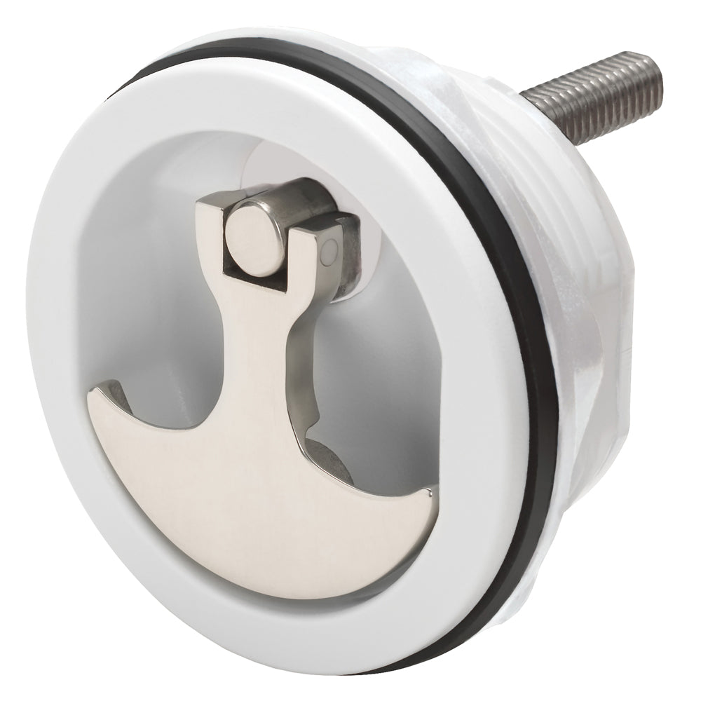 Whitecap Compression Handle - Nylon White/Stainless Steel - Non-Locking [6230WC] - BuoyMart.com  Latches Whitecap