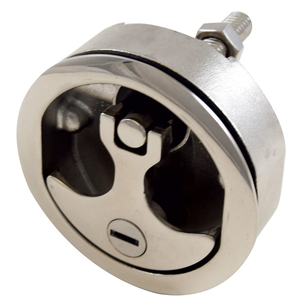 Whitecap Compression Handle - 316 Stainless Steel - Locking - 3" Outer Diameter [S-0236C] - BuoyMart.com  Latches Whitecap