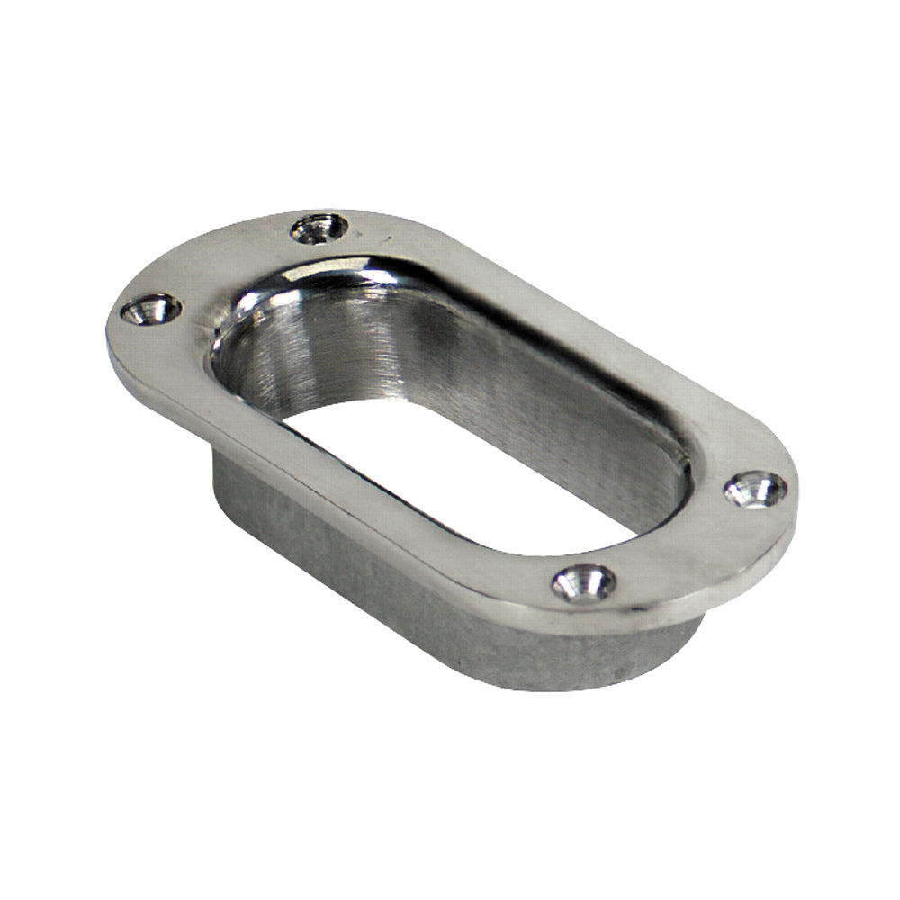 Whitecap Hawse Pipe - 316 Stainless Steel - 1-1/2" x 3-3/4" [6223C] - BuoyMart.com  Rope & Chain Pipe Whitecap