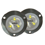 Lumitec SeaBlaze Mini Underwater Light - Pair - Brushed Finish - White Non-Dimming [101245] - BuoyMart.com  Underwater Lighting Lumitec
