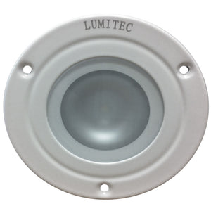 Lumitec Shadow - Flush Mount Down Light - White Finish - 3-Color Red/Blue Non-Dimming w/White Dimming [114128] - BuoyMart.com  Dome/Down Lights Lumitec