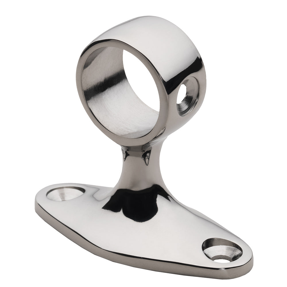Whitecap 90 Degree Handrail Stanchion - Center - 316 Stainless Steel - 7/8" Tube O.D. [6279C] - BuoyMart.com  Grab Handles Whitecap