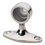 Whitecap 90 Degree Handrail Stanchion - End - 316 Stainless Steel - 7/8" Tube O.D. [6280C] - BuoyMart.com  Grab Handles Whitecap