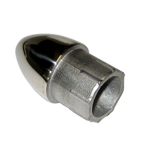 Whitecap Bullet End - 316 Stainless Steel - 7/8" Tube O.D. [6229C] - BuoyMart.com  Rail Fittings Whitecap