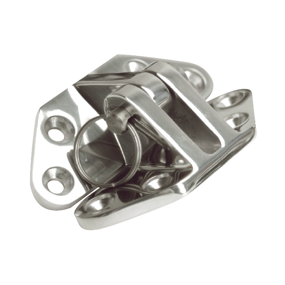 Whitecap Angled Base Hatch Hinge - 316 Stainless Steel - 3" x 2-1/2" [6211C] - BuoyMart.com  Hinges Whitecap
