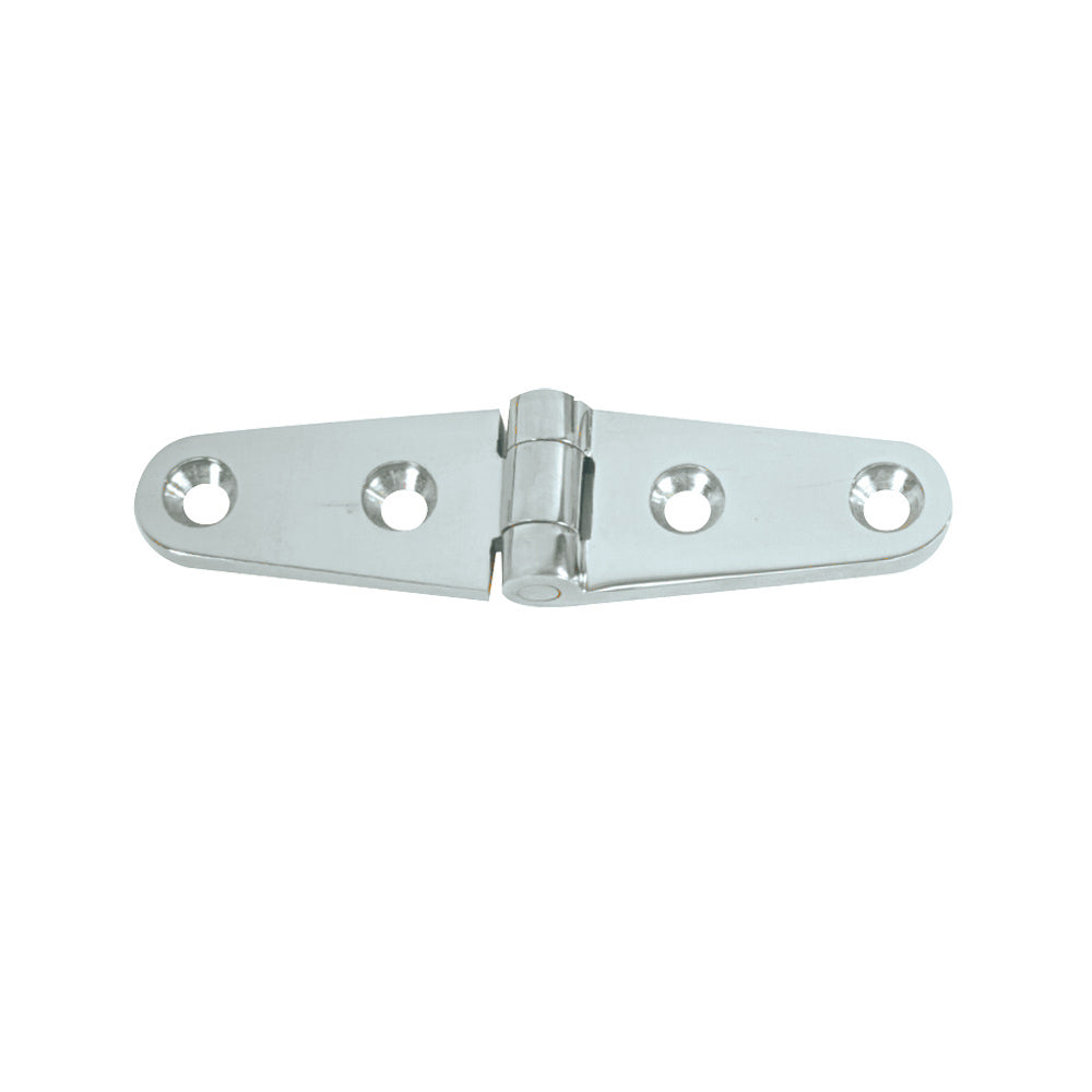 Whitecap Strap Hinge - 316 Stainless Steel - 4" x 1" [6025] - BuoyMart.com  Hinges Whitecap