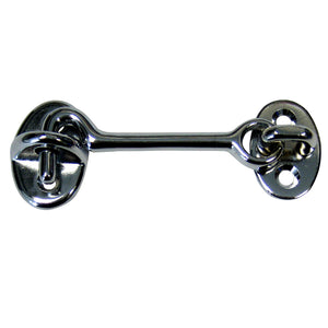 Whitecap Cabin Door Hook - CP/Brass - 3" [S-1402C] - BuoyMart.com  Latches Whitecap