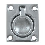 Whitecap Flush Pull Ring - CP/Brass - 1-1/2" x 1-3/4" [S-3360C] - BuoyMart.com  Latches Whitecap