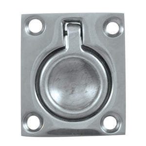 Whitecap Flush Pull Ring - CP/Brass - 1-1/2" x 1-3/4" [S-3360C] - BuoyMart.com  Latches Whitecap