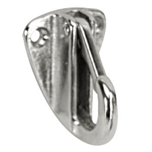 Whitecap Fender Hook - CP/Brass - 1-9/16" x 1-3/16" [S-0977C] - BuoyMart.com  Hooks & Clamps Whitecap