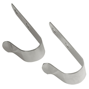 Whitecap Boat Hook Holder - 304 Stainless Steel - 4-1/4" x 1" - Pair [S-0503C] - BuoyMart.com  Hooks & Clamps Whitecap