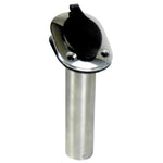 Whitecap 30 Degree Flush Mount Rod Holder - 304 Stainless Steel - 9-1/4" [S-0096B] - BuoyMart.com  Rod Holders Whitecap