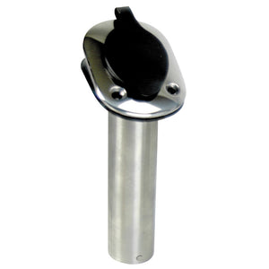 Whitecap 30 Degree Flush Mount Rod Holder - 304 Stainless Steel - 9-1/4" [S-0096B] - BuoyMart.com  Rod Holders Whitecap