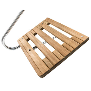 Whitecap Teak Swim Platform f/Outboard Motors [60900] - BuoyMart.com  Swim Platforms Whitecap