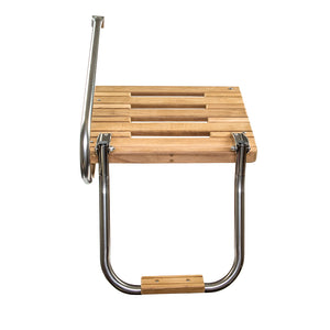 Whitecap Teak Swim Platform w/Ladder f/Outboard Motors [60902] - BuoyMart.com  Swim Platforms Whitecap