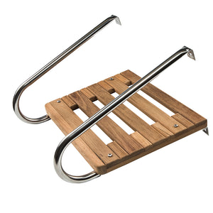 Whitecap Teak Swim Platform f/Inboard/Outboard Motors [60901] - BuoyMart.com  Swim Platforms Whitecap