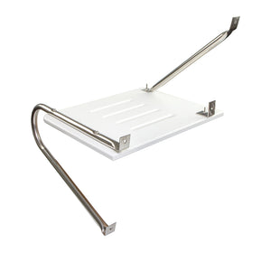 Whitecap White Poly Swim Platform f/Outboad Motors [67900] - BuoyMart.com  Swim Platforms Whitecap