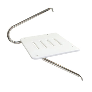 Whitecap White Poly Swim Platform f/Outboad Motors [67900] - BuoyMart.com  Swim Platforms Whitecap