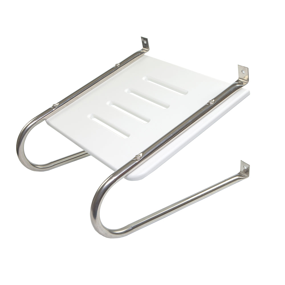 Whitecap White Poly Swim Platform f/Inboard/Outboard Motors [67901] - BuoyMart.com  Swim Platforms Whitecap