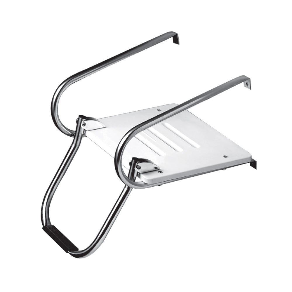 Whitecap White Poly Swim Platform w/Ladder f/Inboard/Outboard Motors [67903] - BuoyMart.com  Swim Platforms Whitecap
