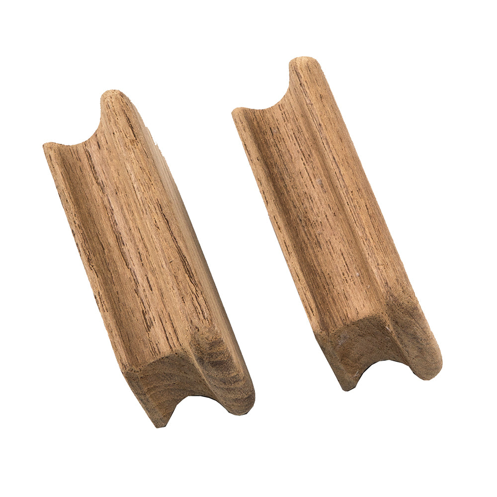 Whitecap Teak Rectangular Drawer Knob - 2-3/4"L - 2 Pack [60131-A] - BuoyMart.com  Teak Whitecap