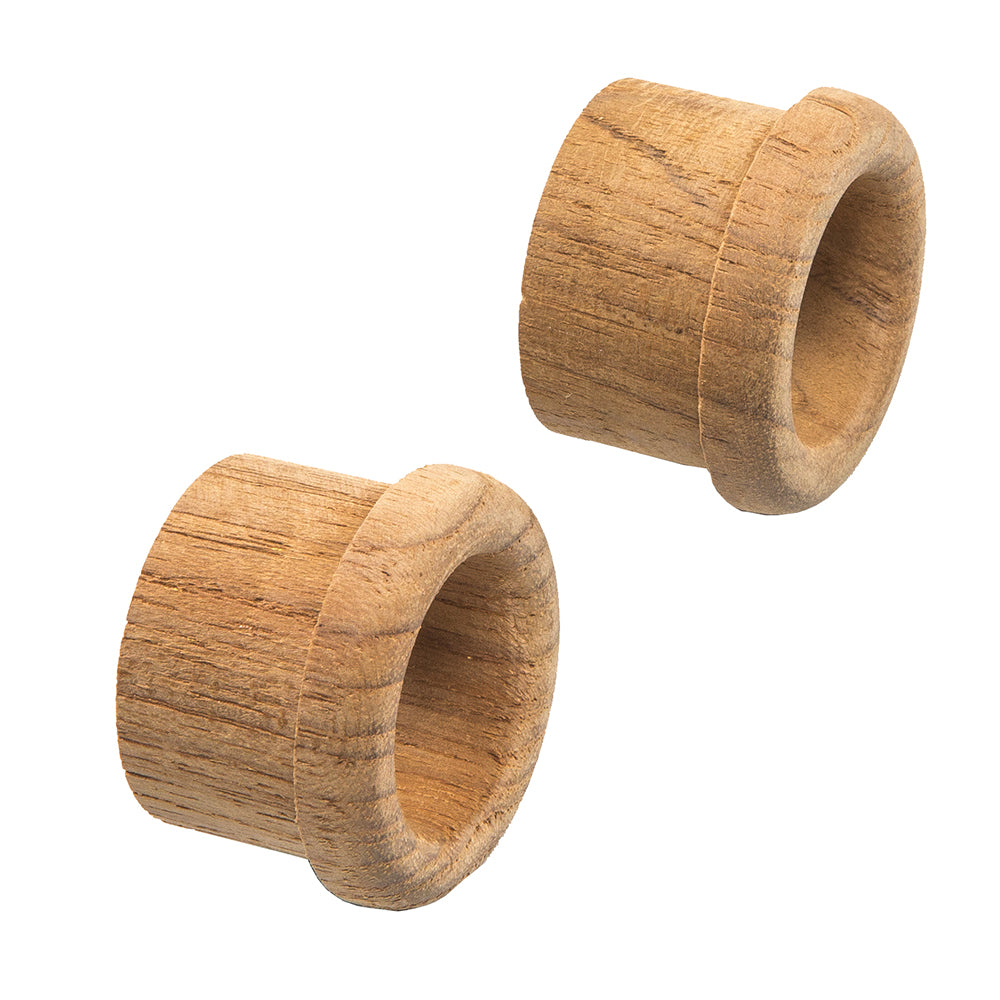 Whitecap Teak Finger Pull - 5/8" Barrel Length - 2 Pack [60145-A] - BuoyMart.com  Teak Whitecap