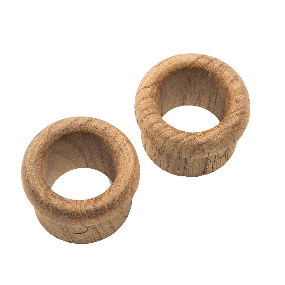 Whitecap Teak Finger Pull - 5/8" Barrel Length - 2 Pack [60145-A] - BuoyMart.com  Teak Whitecap