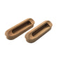 Whitecap Teak Oblong Drawer Pull - 4-1/16"L - 2 Pack [60124-A] - BuoyMart.com  Teak Whitecap