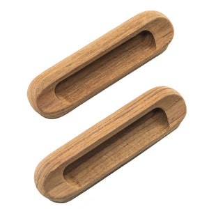 Whitecap Teak Oblong Drawer Pull - 4-1/16"L - 2 Pack [60124-A] - BuoyMart.com  Teak Whitecap