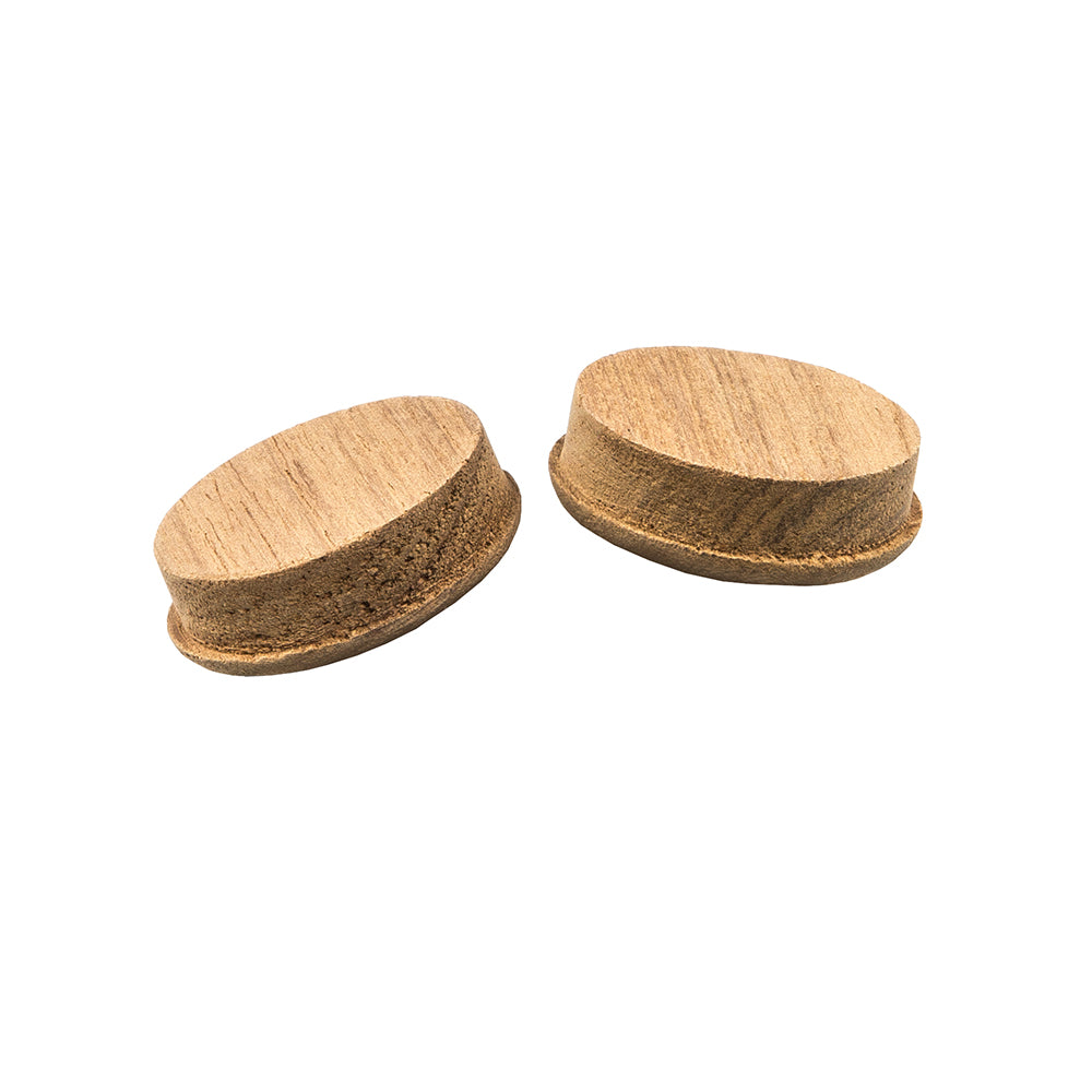 Whitecap Teak Round Drawer Pull - 1-3/8" Round - 2 Pack [60127-A] - BuoyMart.com  Teak Whitecap