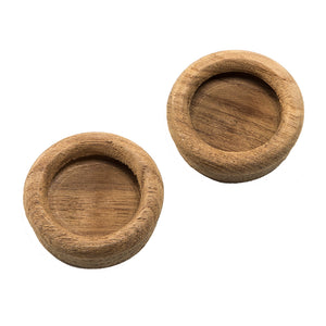 Whitecap Teak Round Drawer Pull - 1-3/8" Round - 2 Pack [60127-A] - BuoyMart.com  Teak Whitecap