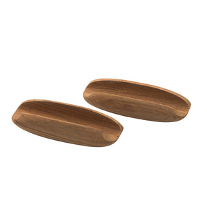 Whitecap Teak Oval Drawer Pull - 4"L - 2 Pack [60147-A] - BuoyMart.com  Teak Whitecap