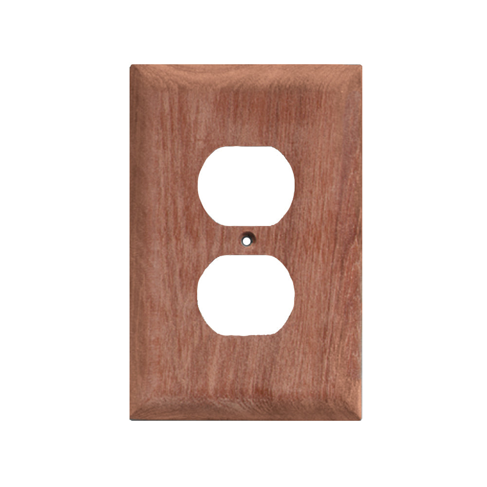 Whitecap Teak Outlet Cover/Receptacle Plate [60170] - BuoyMart.com  Teak Whitecap