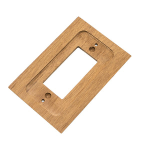 Whitecap Teak Ground Fault Outlet Cover/Receptacle Plate [60171] - BuoyMart.com  Teak Whitecap