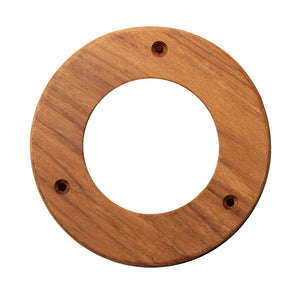 Whitecap Teak Trim Ring - 4" Inner Diameter Opening [61974] - BuoyMart.com  Teak Whitecap