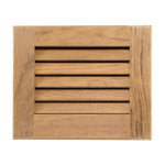 Whitecap Teak Louvered Insert - 7-1/2" x 9-1/8" x 3/4" [60712] - BuoyMart.com  Teak Whitecap
