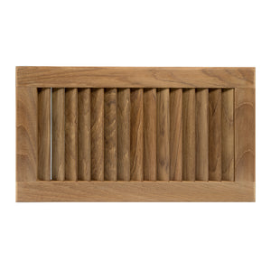 Whitecap Teak Louvered Insert - 16" x 9-1/8" x 3/4" [60710] - BuoyMart.com  Teak Whitecap