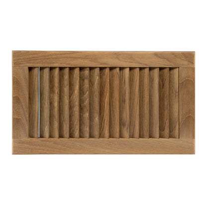 Whitecap Teak Louvered Insert - 16" x 9-1/8" x 3/4" [60710] - BuoyMart.com  Teak Whitecap