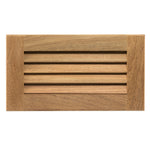 Whitecap Teak Louvered Insert - 6-3/8" x 11-3/16" x 3/4" [60714] - BuoyMart.com  Teak Whitecap