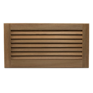 Whitecap Teak Louvered Insert - 9-3/8" x 18" x 3/4" [60716] - BuoyMart.com  Teak Whitecap