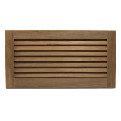 Whitecap Teak Louvered Insert - 9-3/8" x 18" x 3/4" [60716] - BuoyMart.com  Teak Whitecap