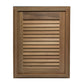 Whitecap Teak Louvered Door & Frame - Right Hand - 15" x 20" [60724] - BuoyMart.com  Teak Whitecap