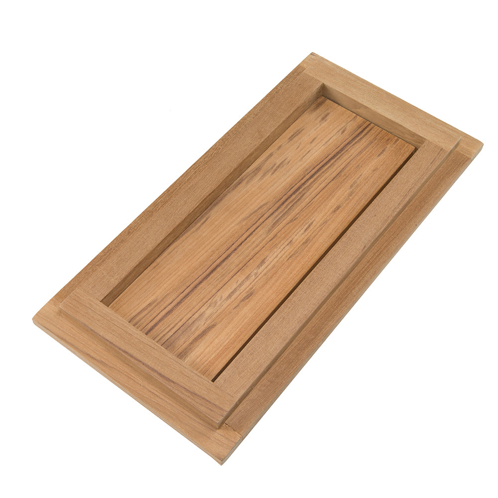 Whitecap Teak Drawer/Door Front & Frame - 12"W x 6"H [60730] - BuoyMart.com  Teak Whitecap