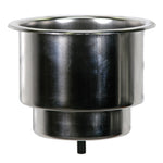 Whitecap Flush Cupholder w/Drain - 302 Stainless Steel [S-3511C] - BuoyMart.com  Deck / Galley Whitecap
