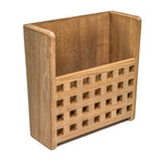 Whitecap Teak Grate Front Magazine Rack [62502] - BuoyMart.com  Teak Whitecap